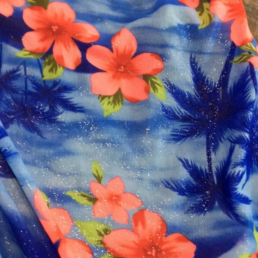 Beach Bay Cover-up floral. OS